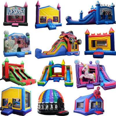 Get Your Kids Moving with this Portable Castle Inflatable Bouncer Slide Combo