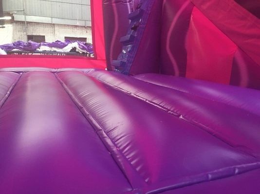 PORTABLE Bouncing Castle Combo Slide with EN71 Certification Rainbow Unicorn and Slide