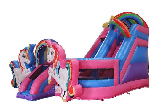 Gender-Neutral Inflatable Castle Bouncy Slide Perfect for Commercial Party Rentals