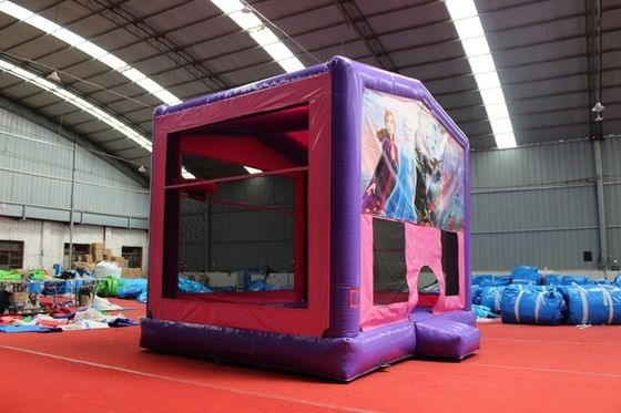 Unisex Frozen Inflatable Castle Bouncer House with Optional Colors Bouncing