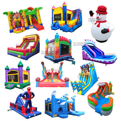 Age Range 14 Years up Inflatable Jumping Castle with Slide Combo Professional OEM Service