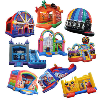 Age Range 14 Years up Inflatable Jumping Castle with Slide Combo Professional OEM Service
