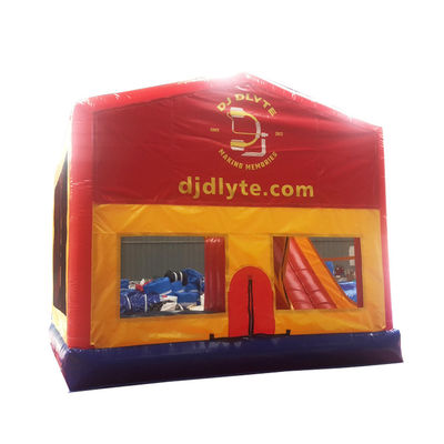 PORTABLE Features Inflatable Castle PVC Bounce House Jumping Slide for Kids' Fun Time