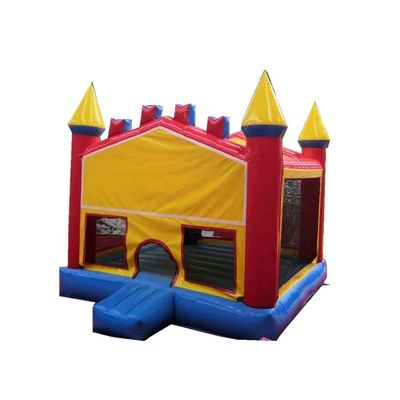 PORTABLE Features Inflatable Castle PVC Bounce House Jumping Slide for Kids' Fun Time