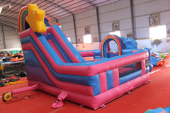 Age Range 14 Years up Inflatable Pink Unicorn Bouncy Castle Bouncer Combo for Unisex