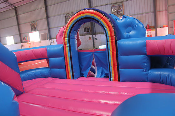 Age Range 14 Years up Inflatable Pink Unicorn Bouncy Castle Bouncer Combo for Unisex