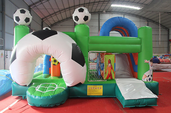 14 Years up Unisex Commercial PVC Inflatable Sports Jumper Bouncer Combo with Slide