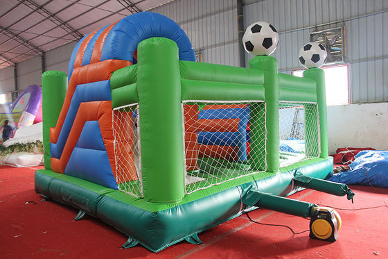 14 Years up Unisex Commercial PVC Inflatable Sports Jumper Bouncer Combo with Slide