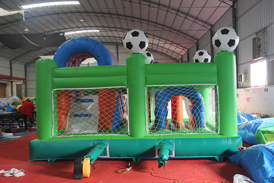 14 Years up Unisex Commercial PVC Inflatable Sports Jumper Bouncer Combo with Slide