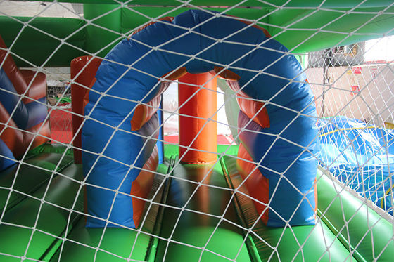 14 Years up Unisex Commercial PVC Inflatable Sports Jumper Bouncer Combo with Slide