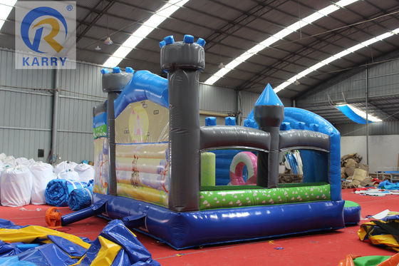 PVC Kids Inflatable Unicorn Bouncer Commercial Unicorn Castle with Included Blower