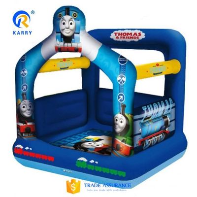 Inflatable Cartoon Animal Air Bouncy Bed with Customized Size and Durable PVC Tarpaulin