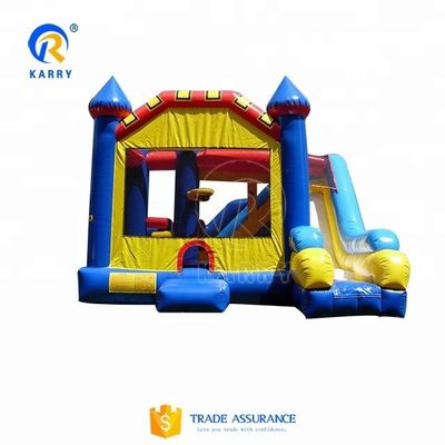 Screen Printing Inflatable Bouncer Slide Combo for Kids Commercial Grade