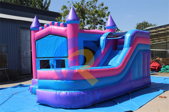 Screen Printing Inflatable Bouncer Slide Combo for Kids Commercial Grade