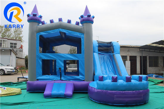 Screen Printing Inflatable Bouncer Slide Combo for Kids Commercial Grade