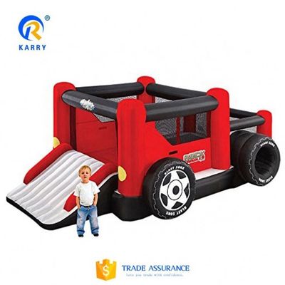 Castle Jumping Games PVC Inflatable Blast Zone Rock Crawler Bouncy House with Slide
