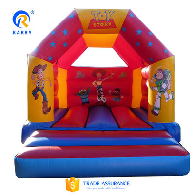 14 Years up PVC Kids Fun Amusement Park Candy Inflatable Jumping Castle for Outdoor Fun