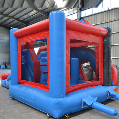 Popular Market Spider Man Inflatable Castle Jumping Combo with Customized Service