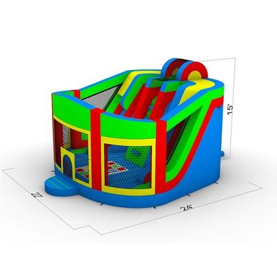 Party Rental Kids Inflatable Bouncing House with Slide Combo Fun and Customized Color