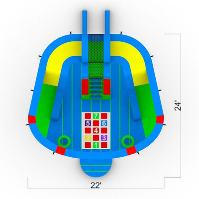 Party Rental Kids Inflatable Bouncing House with Slide Combo Fun and Customized Color