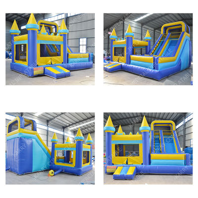 Shipping by Sea/Air PVC Spiderman Inflatable Bounce House with Slide Combo