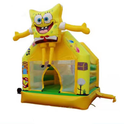 Kids' Party Rental Cartoon Design Bounce House Jumping Bouncer with PVC Material