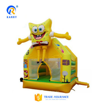 Kids' Party Rental Cartoon Design Bounce House Jumping Bouncer with PVC Material