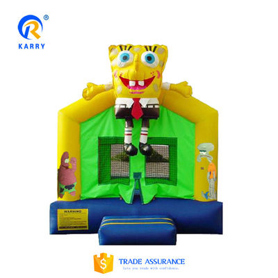 Kids' Party Rental Cartoon Design Bounce House Jumping Bouncer with PVC Material