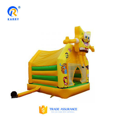 Kids' Party Rental Cartoon Design Bounce House Jumping Bouncer with PVC Material