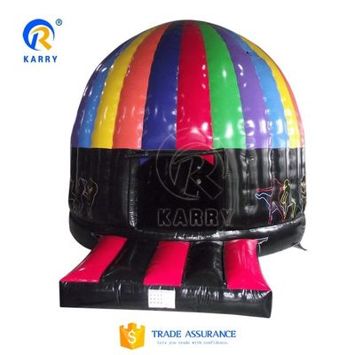 Funny Disco Dome Inflatable Bouncer EN14960 Certified Fun Bouncy Castle for Kids