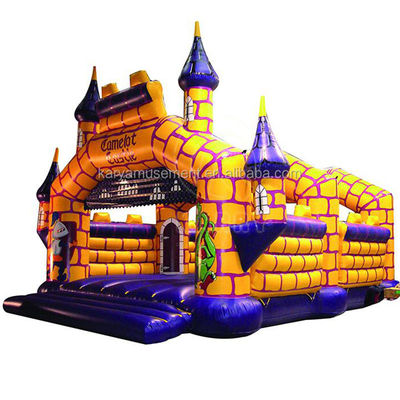 Clearance Camelot Bouncy Castle Custom Inflatable Castle Combo for Entertainment