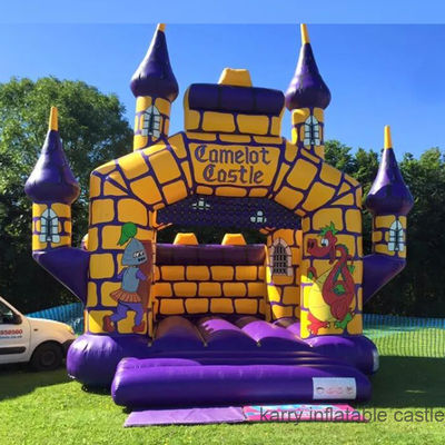 Clearance Camelot Bouncy Castle Custom Inflatable Castle Combo for Entertainment