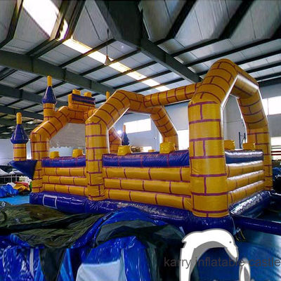 Clearance Camelot Bouncy Castle Custom Inflatable Castle Combo for Entertainment