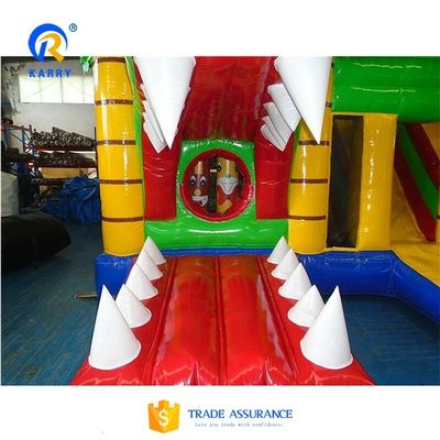 EN14960 Certified Inflatable Castle Bouncy Slide Combo Obstacle Course Jumper