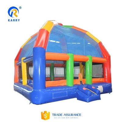 Commercial Grade Giant Inflatable Bounce House Customized Size and Blower Included