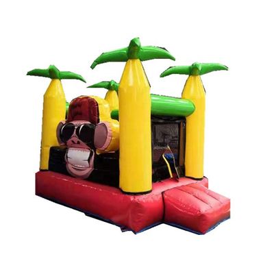 Party Must-Have Commercial Inflatable Bouncer with Accessories and Mini Monkey Design