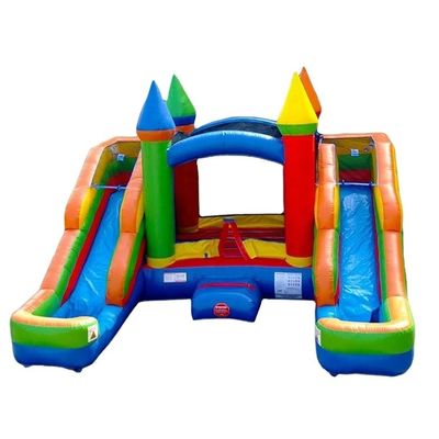 PVC Commercial Grade Water Slide Inflatable Bounce House with Slide and Repair Kits