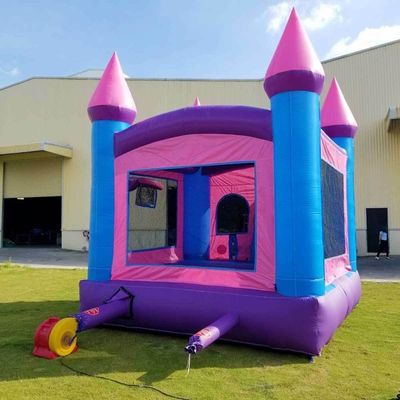 Blow Up Moonwalk Bouncer Jumping Bounce House Bouncy Castle Combo with Pool Slide