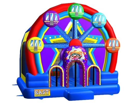 Portable Outdoor Playground Kids Fun Ferris Wheel Inflatable Castle Bouncy Jumping House