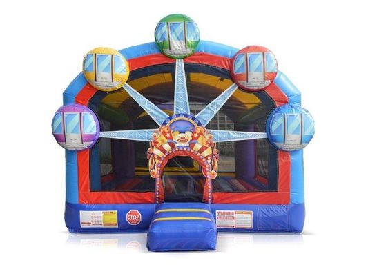 Portable Outdoor Playground Kids Fun Ferris Wheel Inflatable Castle Bouncy Jumping House