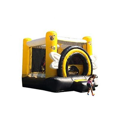 Blow Up Bumble Bee Bounce House Customized Size Commercial Inflatable Bouncy House