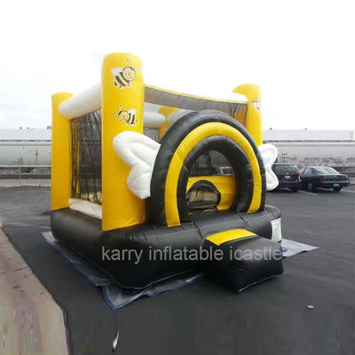 Blow Up Bumble Bee Bounce House Customized Size Commercial Inflatable Bouncy House