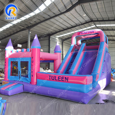 Customized Size Wet Dry Bouncer Slide Combo Inflatable Bouncy Moonwalk Jumping Castle