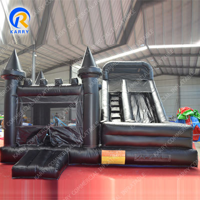Customized Size Wet Dry Bouncer Slide Combo Inflatable Bouncy Moonwalk Jumping Castle