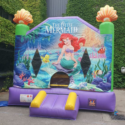 Customized Size Commercial Inflatable Mermaid Air Jumping Bouncer House for Park