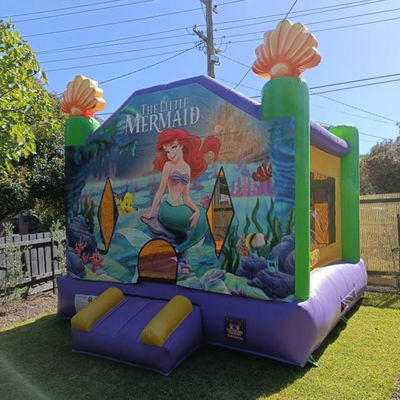Customized Size Commercial Inflatable Mermaid Air Jumping Bouncer House for Park