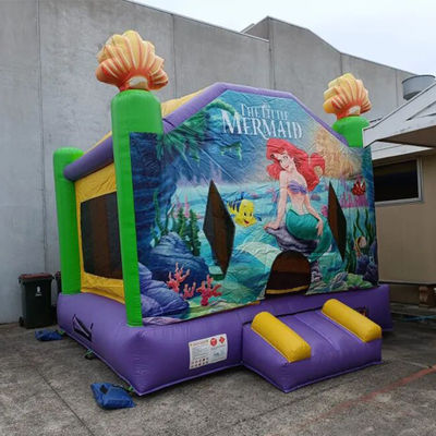 Customized Size Commercial Inflatable Mermaid Air Jumping Bouncer House for Park