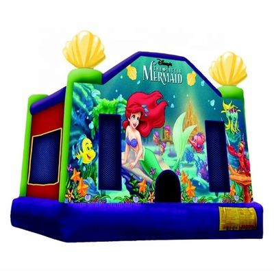 Customized Size Commercial Inflatable Mermaid Air Jumping Bouncer House for Park