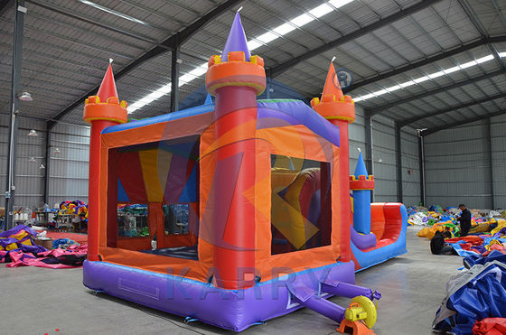 Get the Best of Both Worlds with Our Commercial Knight Inflatable Bounce House Slide