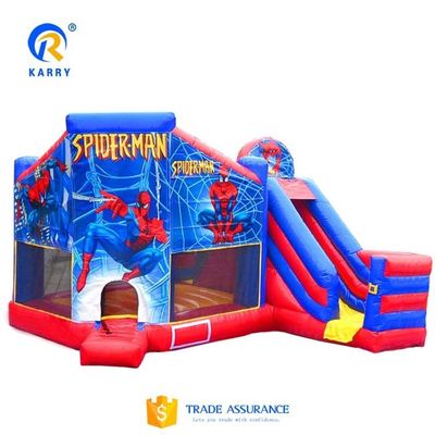 Event Cartoon Spider Bouncy House Star Inflatable Jumping Castle for Adult and Kids